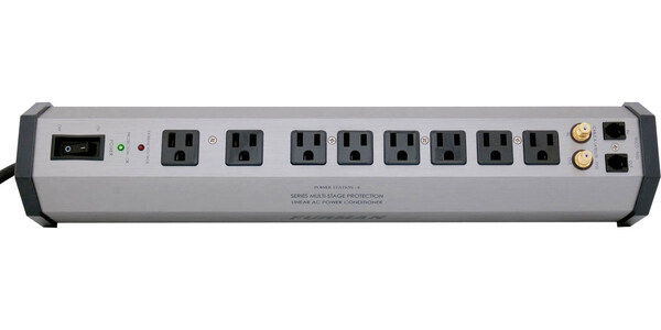 PST-8 15 AMP ADVANCED AC STRIP 8 OUTLETS W/SERIES MULTI-STAGE PROTECTION AND EVS, 15 AMP, 8 FOOT CORD